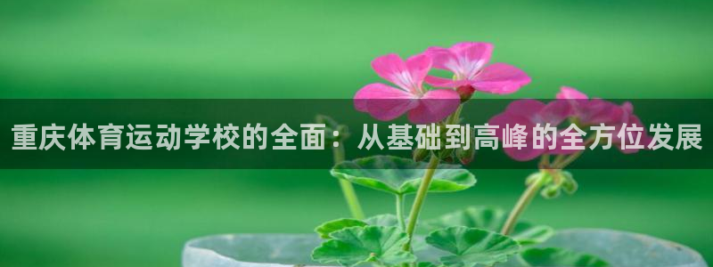 注册欧亿体育官方正版app：重庆体育运动学校的全面：