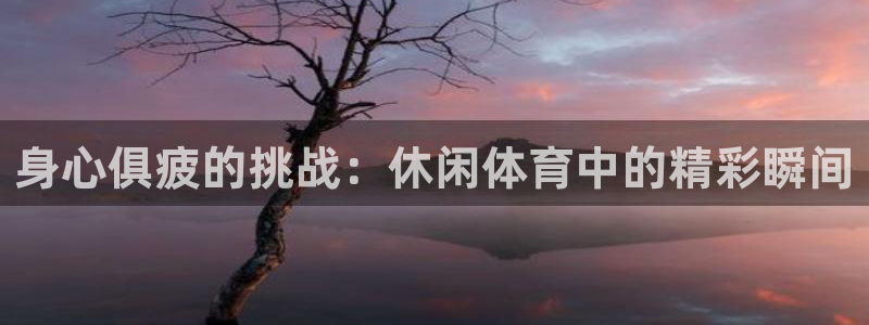 欧亿体育官方正版app集团logo：身心俱疲的挑战：休闲体育